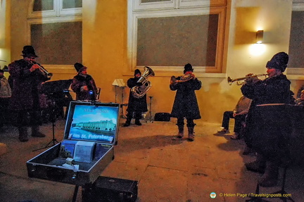 Entertainment at the Dresden Medieval Christmas Market